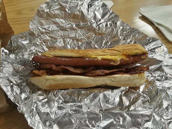 Five Guys Bacon Cheese Dog product preview