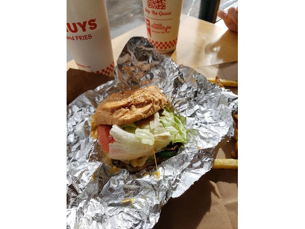 Five Guys Cheese Veggie Sandwich product preview