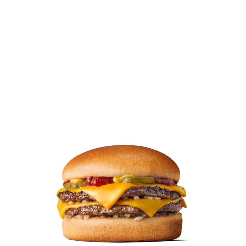 McDonald's Double Cheeseburger product preview