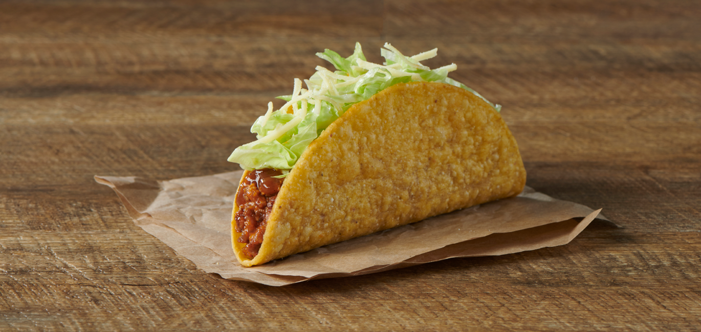 Taco Bell Crunchy Taco product preview